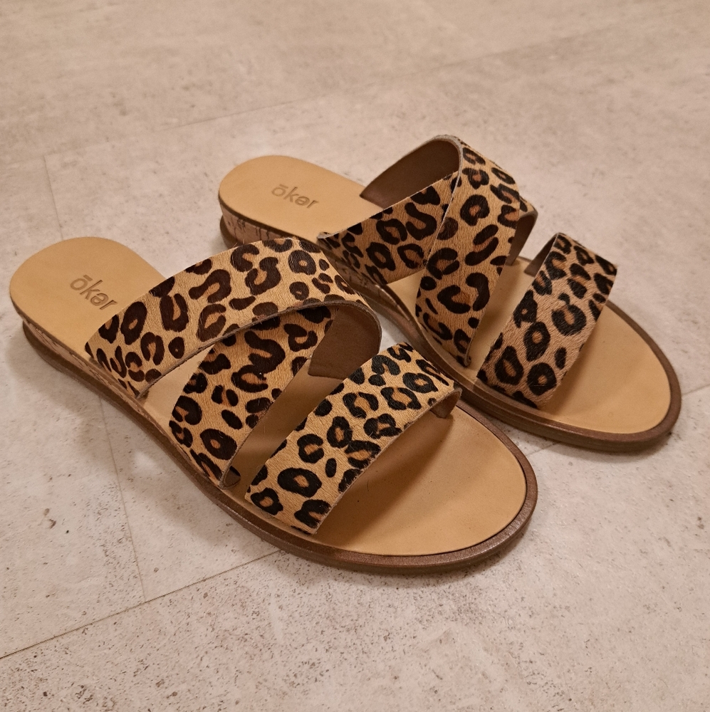 Oker Women's Leopard Sandals